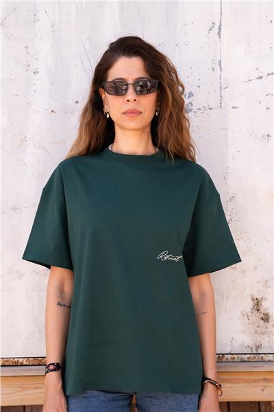 Restruct Erkek Bisiklet Yaka T-Shirt