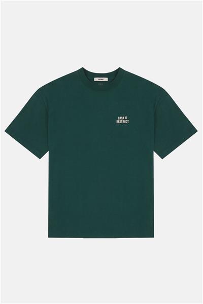 Restruct Erkek Bisiklet Yaka T-Shirt