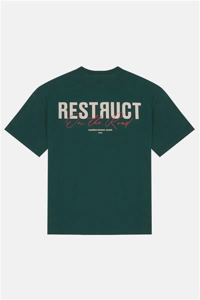 Restruct Erkek Bisiklet Yaka T-Shirt