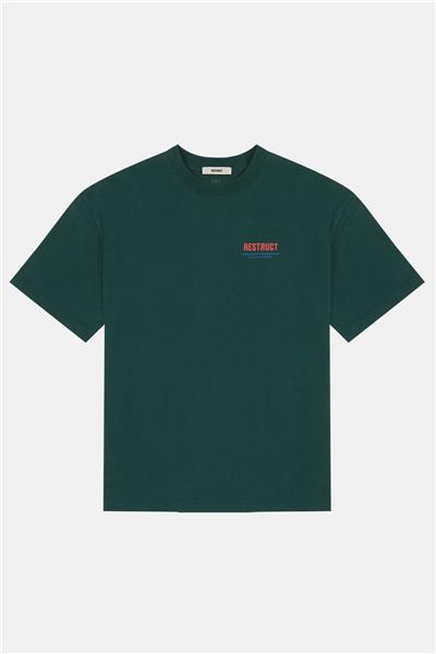 Restruct Erkek Bisiklet Yaka T-Shirt