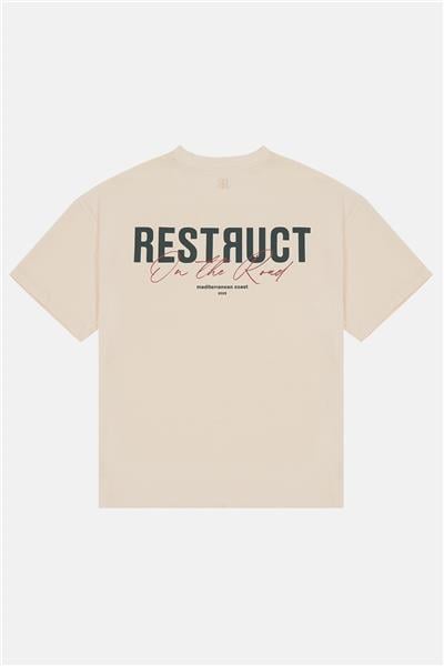 Restruct Erkek Bisiklet Yaka T-Shirt