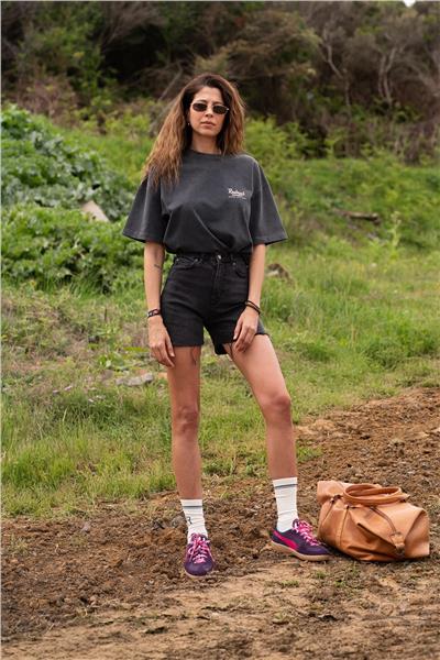 Restruct Erkek Bisiklet Yaka T-Shirt