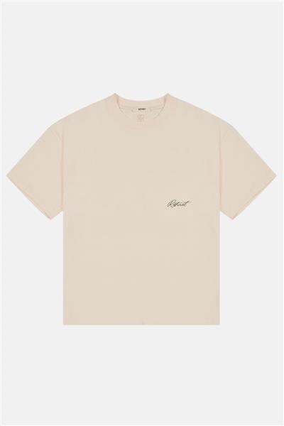 Restruct Erkek Bisiklet Yaka T-Shirt