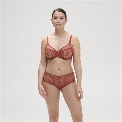 Simone Perele Singuliere Penye Şort Kırmızı