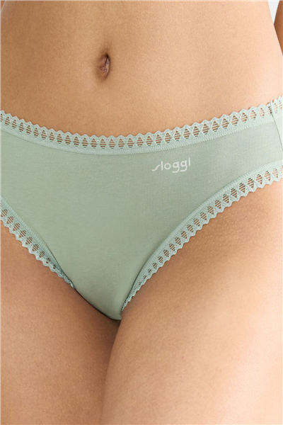 Sloggi GO Crush High leg C3P Kadın Külot Çok Renkli