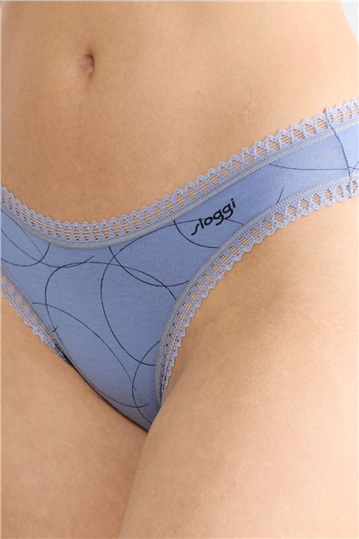 Sloggi GO Crush Hipster CKadın 3lü Külot Çok Renkli