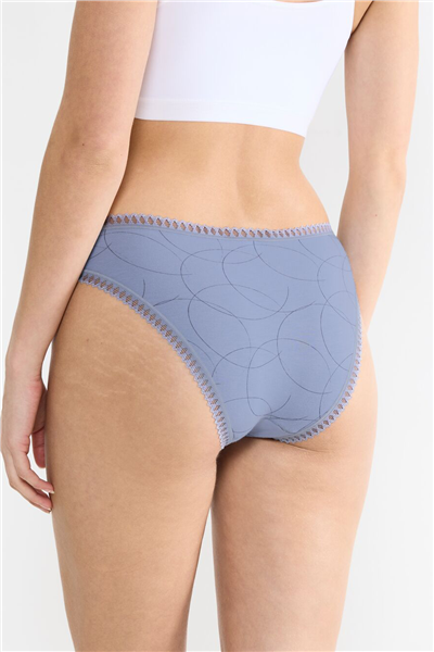 Sloggi GO Crush Hipster CKadın 3lü Külot Çok Renkli