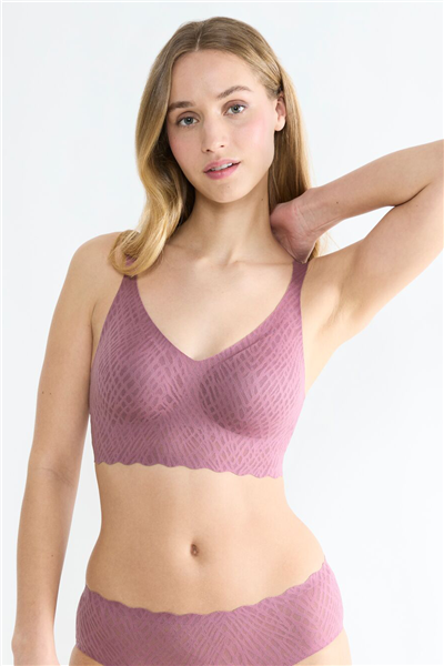 Sloggi Zero Feel Bliss Bralette Sütyen Lila