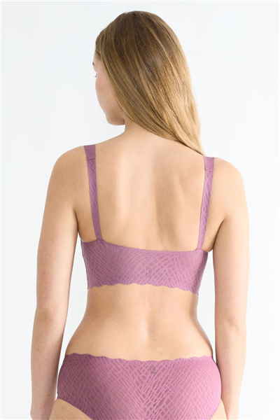 Sloggi Zero Feel Bliss Bralette Sütyen Lila