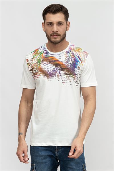 Stamatis Erkek Bisiklet Yaka T-Shirt