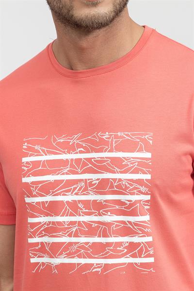 Stamatis Erkek Bisiklet Yaka T-Shirt