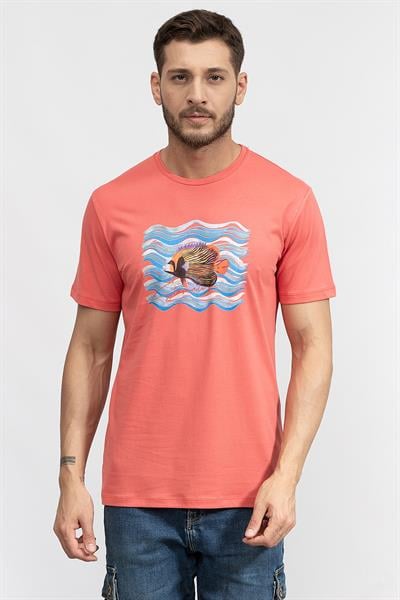 Stamatis Erkek Bisiklet Yaka T-Shirt