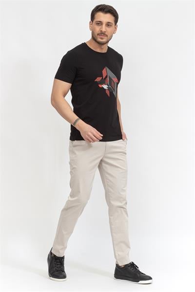 Stamatis Erkek Bisiklet Yaka T-Shirt