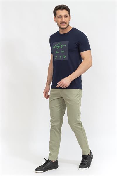 Stamatis Erkek Bisiklet Yaka T-Shirt