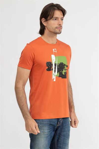 Stamatis Erkek Bisiklet Yaka T-Shirt