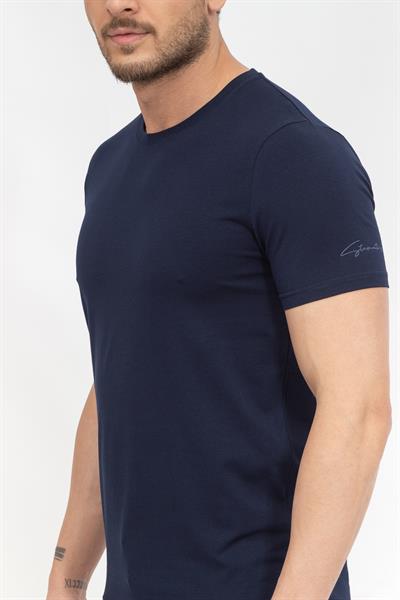 Stamatis Erkek Bisiklet Yaka T-Shirt