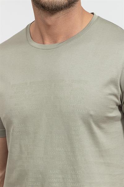 Stamatis Erkek Bisiklet Yaka T-Shirt