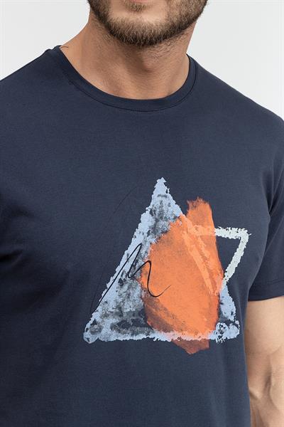 Stamatis Erkek Bisiklet Yaka T-Shirt