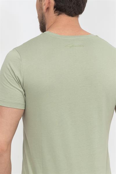 Stamatis Erkek Bisiklet Yaka T-Shirt