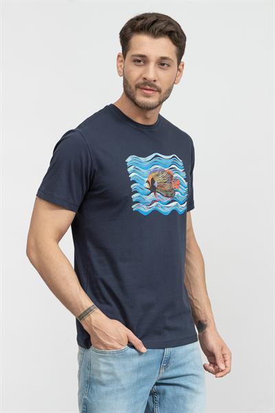 Stamatis Erkek Bisiklet Yaka T-Shirt