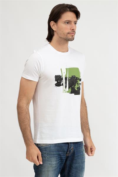 Stamatis Erkek Bisiklet Yaka T-Shirt