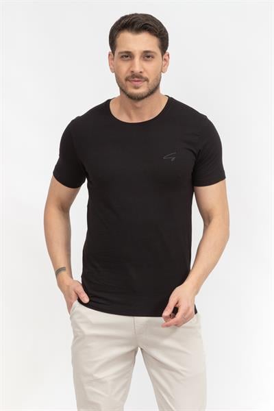 Stamatis Erkek Bisiklet Yaka T-Shirt