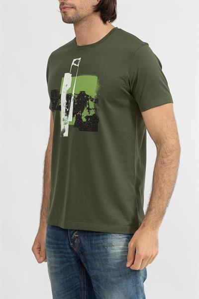 Stamatis Erkek Bisiklet Yaka T-Shirt