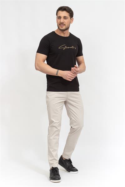 Stamatis Erkek Bisiklet Yaka T-Shirt