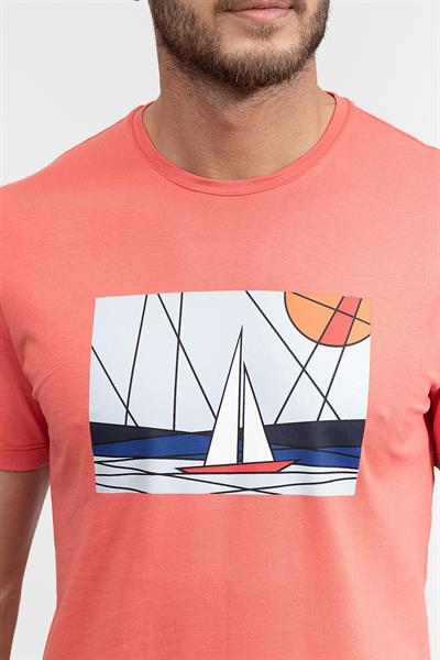 Stamatis Erkek Bisiklet Yaka T-Shirt