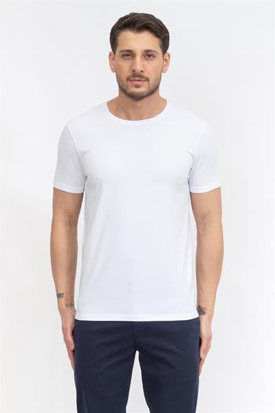 Stamatis Erkek Bisiklet Yaka T-Shirt