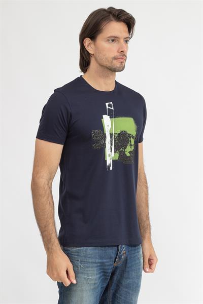 Stamatis Erkek Bisiklet Yaka T-Shirt