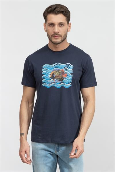 Stamatis Erkek Bisiklet Yaka T-Shirt