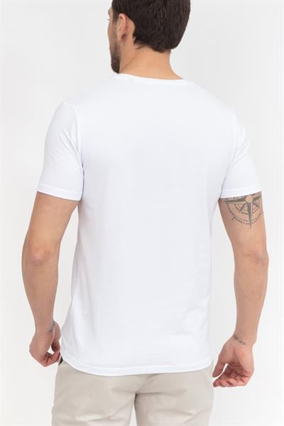 Stamatis Erkek Bisiklet Yaka T-Shirt