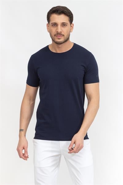 Stamatis Erkek Bisiklet Yaka T-Shirt