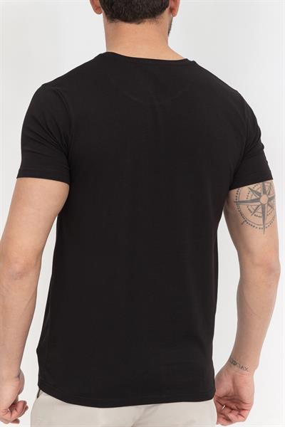 Stamatis Erkek Bisiklet Yaka T-Shirt