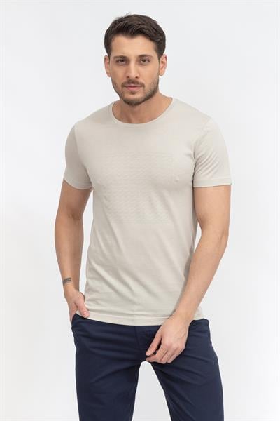 Stamatis Erkek Bisiklet Yaka T-Shirt