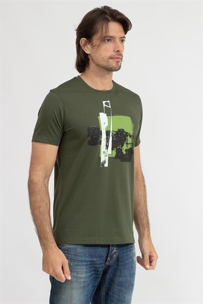 Stamatis Erkek Bisiklet Yaka T-Shirt