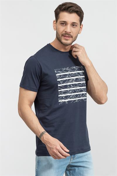 Stamatis Erkek Bisiklet Yaka T-Shirt