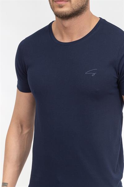 Stamatis Erkek Bisiklet Yaka T-Shirt