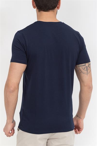 Stamatis Erkek Bisiklet Yaka T-Shirt