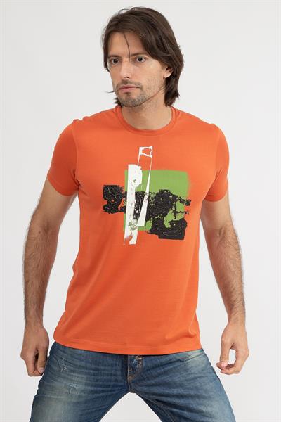 Stamatis Erkek Bisiklet Yaka T-Shirt