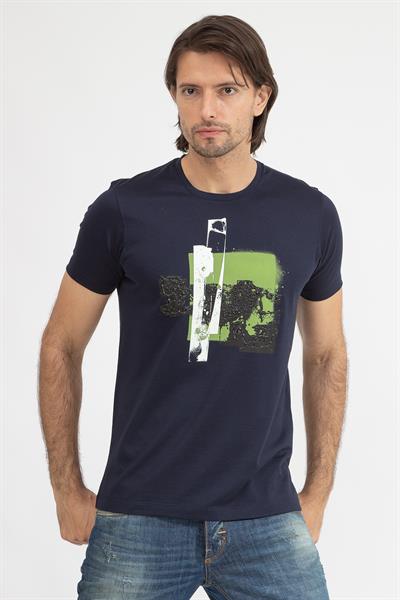 Stamatis Erkek Bisiklet Yaka T-Shirt