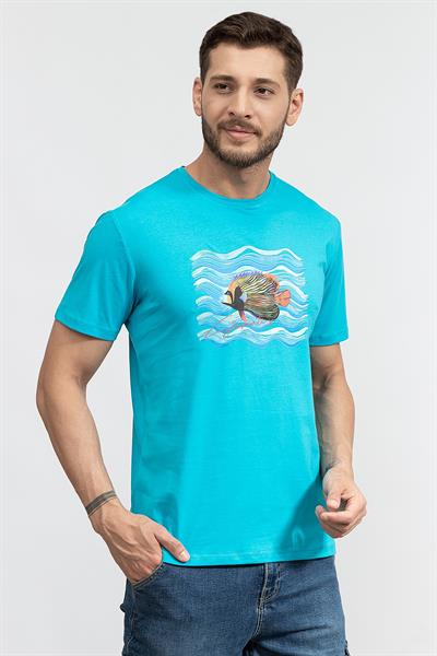 Stamatis Erkek Bisiklet Yaka T-Shirt