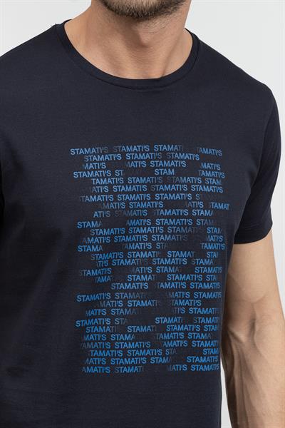Stamatis Erkek Bisiklet Yaka T-Shirt