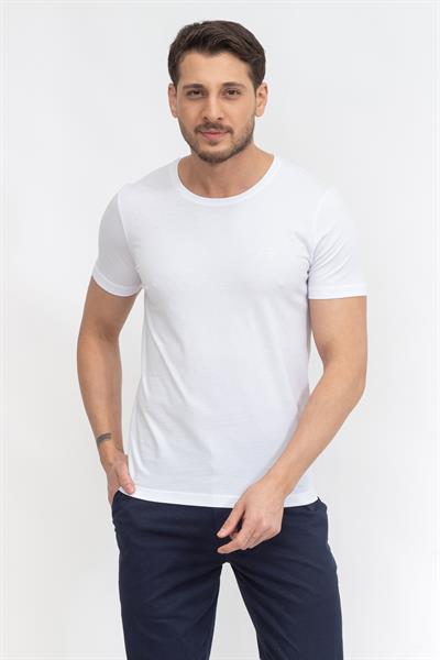 Stamatis Erkek Bisiklet Yaka T-Shirt