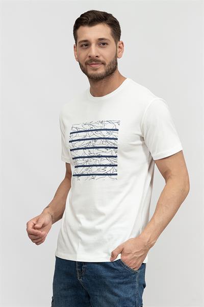 Stamatis Erkek Bisiklet Yaka T-Shirt