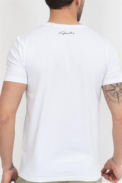 Stamatis Erkek Bisiklet Yaka T-Shirt