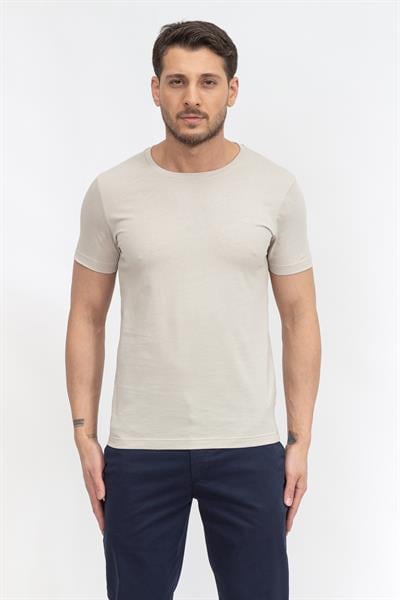 Stamatis Erkek Bisiklet Yaka T-Shirt