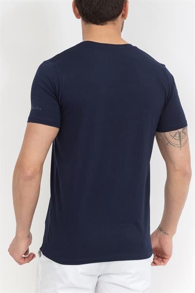 Stamatis Erkek Bisiklet Yaka T-Shirt