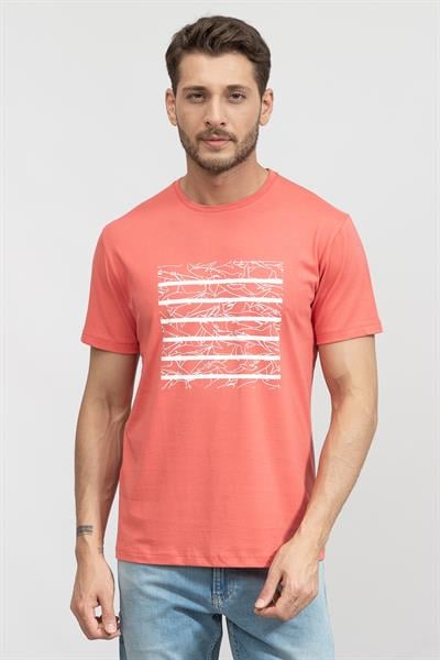 Stamatis Erkek Bisiklet Yaka T-Shirt